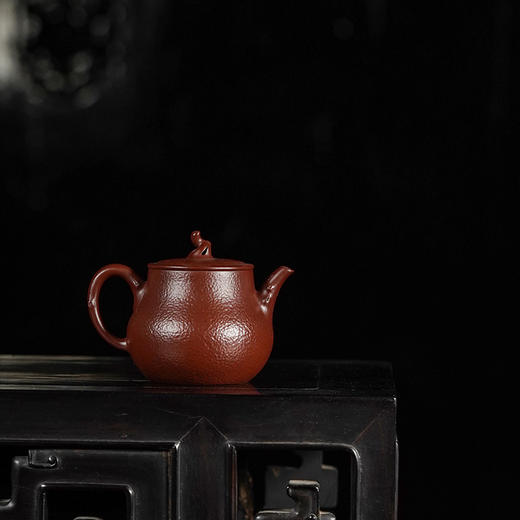 龙德堂陶艺《捶金·宋词系列之香兰》原矿紫朱泥 190cc 库存请咨询客服 商品图3