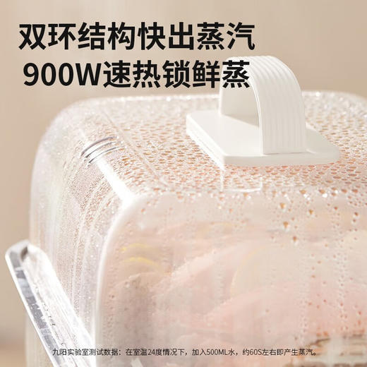 九阳（Joyoung） 电蒸锅多功能锅家用多用途锅电煮锅蒸汽锅电蒸箱电蒸笼电火锅20L大容量DZ180HG-GZ568 20L-不锈钢蒸格 商品图2