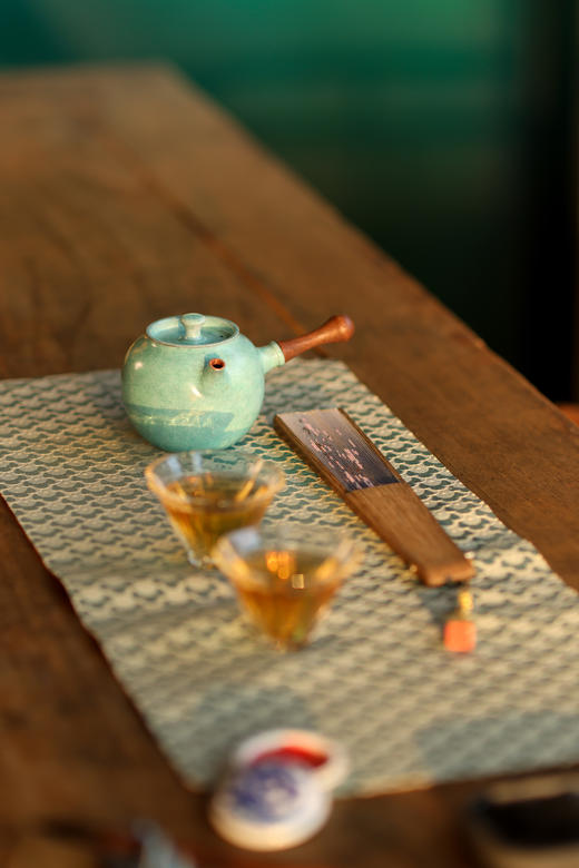 预售 | 朱炳仁·铜 “春天茶礼”系列 印章/茶席/茶杯/茶壶/茶盘 商品图7