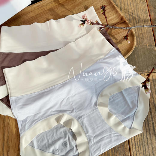 【亲肤 吸湿透气 高弹舒适】亲肤内裤 4条/盒 女款中腰/高腰款  觉袈 私物不退哦~ 商品图5