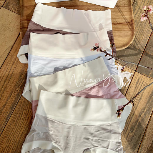 【亲肤 吸湿透气 高弹舒适】亲肤内裤 4条/盒 女款中腰/高腰款  觉袈 私物不退哦~ 商品图6