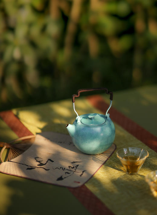 预售 | 朱炳仁·铜 “春天茶礼”系列 印章/茶席/茶杯/茶壶/茶盘 商品图4