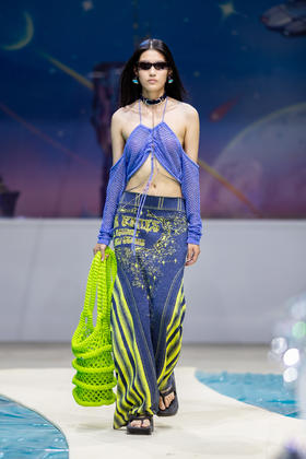 NAN KNITS仿牛仔长裙——SS23新品