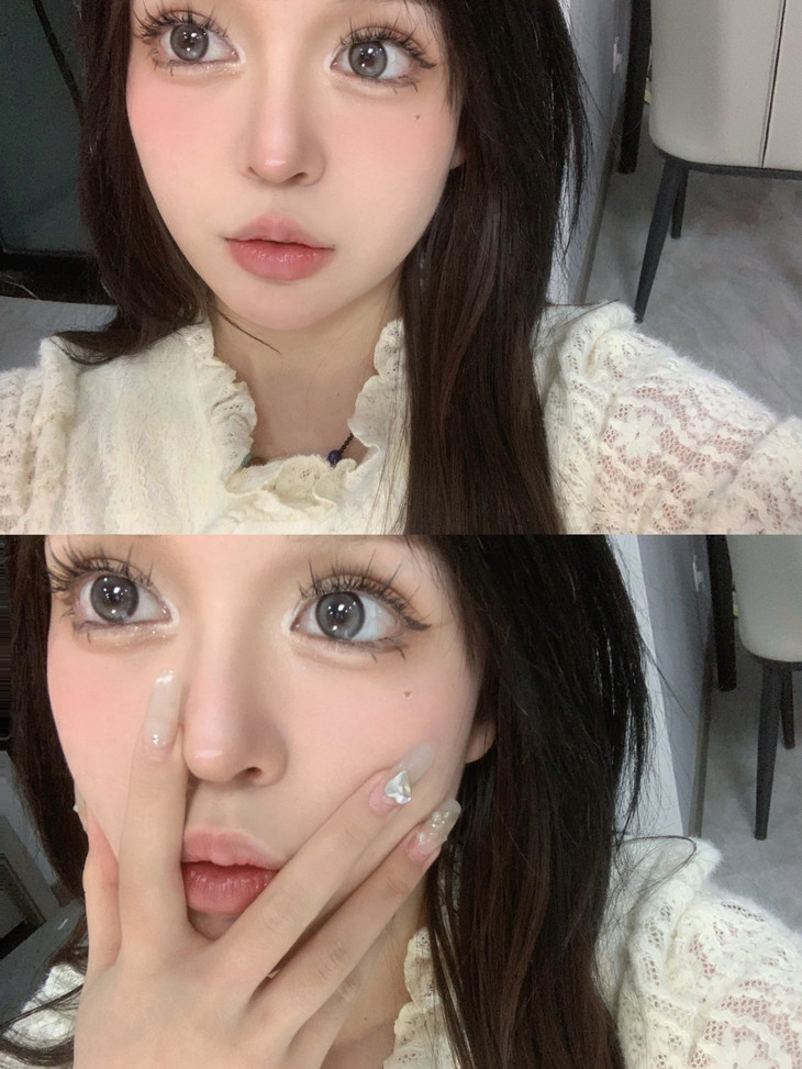 Watermelens美瞳 半年抛隐形眼镜 哈雷星14.0mm 1副/2片 左右度数可不同-VVCON美瞳商城17