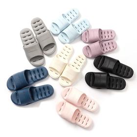 清仓特价 超轻环保EVA软弹防滑鞋底 男女情侣款居家镂空凉拖