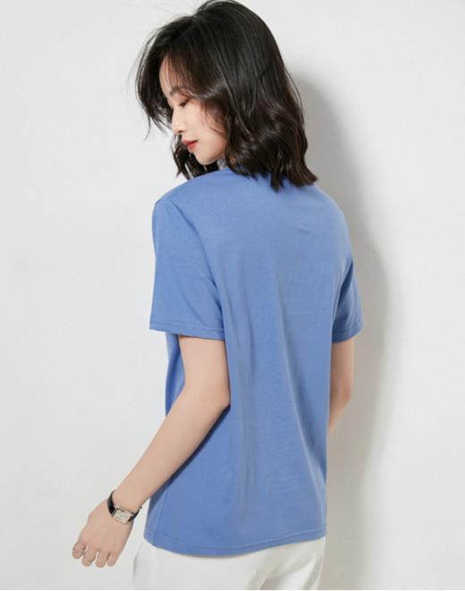 热卖中！拍3件69元！【马卡龙色系纯棉短T】19色可选，舒适透气，男女同款，遮肉显瘦，更百搭！！ 商品图1