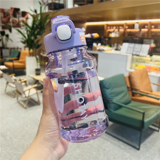 小酷杯超大水壶运动学生开太空杯户外便携大容量喝水吸管杯子 商品图5