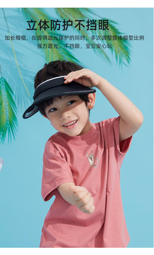 韩国VVC乐浮版女神防晒帽正品三折夏季时尚款青春户外遮阳帽子 商品图1