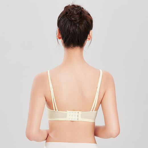 都市丽人自然舒适常规内衣B中厚3/4杯蕾丝文胸三排无钢圈LB31A2 商品图2