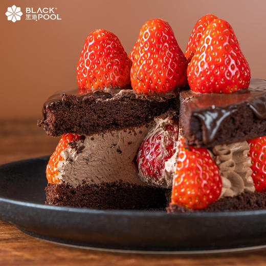 【草莓·多多熔岩蛋糕】10整颗丹东草莓，100%纯可可熔岩蛋糕 商品图4