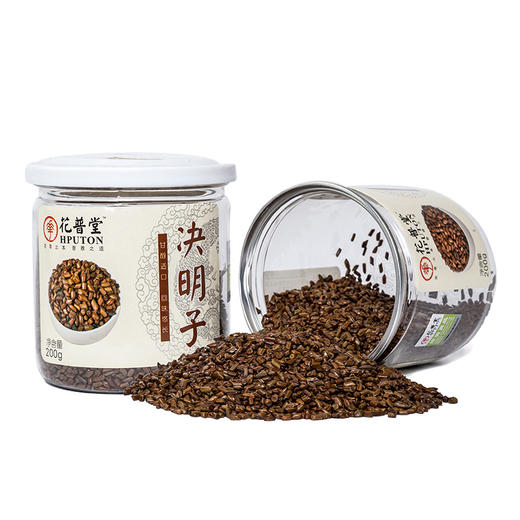 精品罐装 炒决明子-黄苦荞茶-葛根-甘草片200g 商品图4