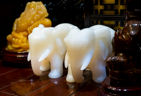 吉祥天地 橘子玉大象