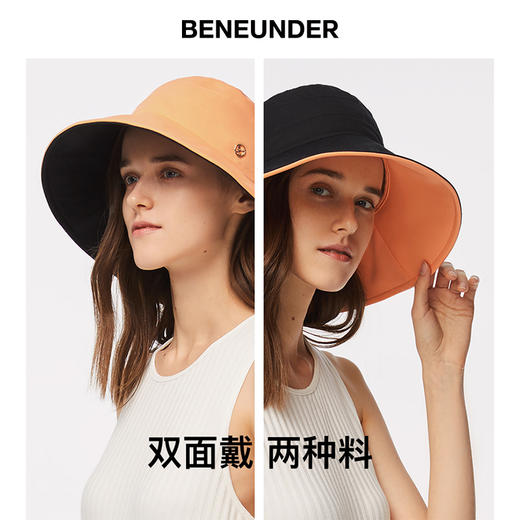 蕉下穹顶系列双面防晒渔夫帽 商品图1