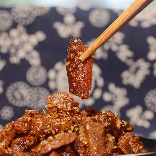 土家本色 湖北硒都恩施土家腊肉干手撕即食零食礼盒装190g 商品图2