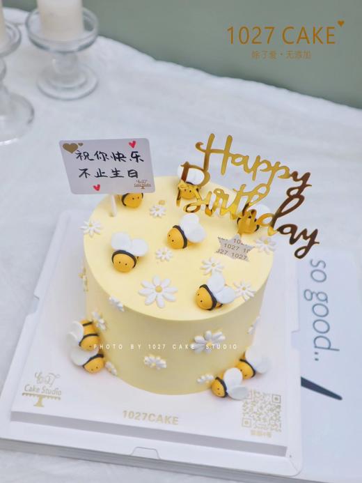1027CAKE |  小蜜蜂 手工翻糖装饰 商品图2