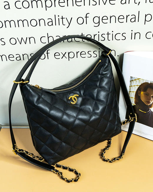 单品包邮 THS  3.11-无 大牛工厂 香家超好用 一包两用 嬉皮羊皮包 CQ1235 商品图5