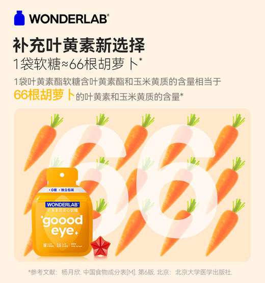【百图lulu好物】WonderLab叶黄素酯夹心软糖 商品图1