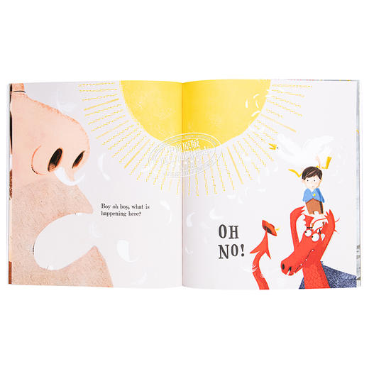 【中商原版】Deborah Allwright：There Is No Dragon In This Story 没有龙的故事 精品绘本 低幼亲子故事绘本 英文原版 3-6岁 商品图4