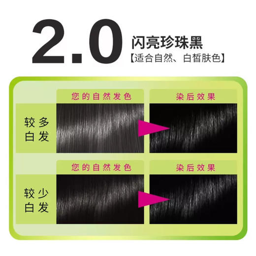 施华蔻怡然染发霜闪亮珍珠黑 CN20 商品图1
