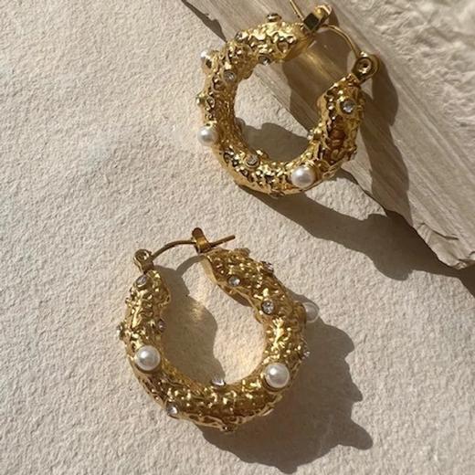 北京仓｜Shyla-凯特王妃 同款-Sirius-环状 耳环［英国设计师］ 商品图5