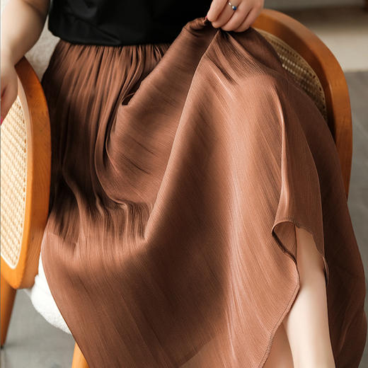 Avann珠贝网纱裙/珠光半身裙 商品图11