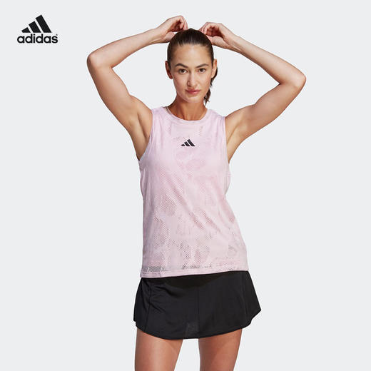 2023年澳网款 王蔷莱巴金娜同款 ADIDAS阿迪达斯透气速干 无袖背心/半身裙 商品图3
