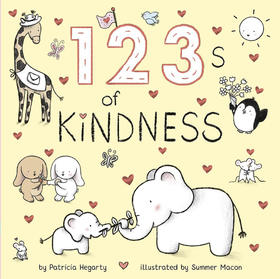 友善123 英文原版 123 of Kindness 儿童早教绘本