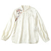 改良唐装宽松提花写意花朵绣花复古上衣AYK-QF-221127 商品缩略图4