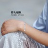 925银手链：得人如鱼款，礼盒装 商品缩略图1