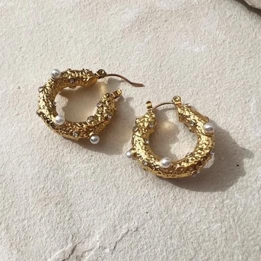 北京仓｜Shyla-凯特王妃 同款-Sirius-环状 耳环［英国设计师］ 商品图3