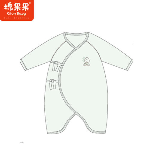棉果果商场同款夏季新品艾草抗菌蝴蝶连体衣M201726423319 商品图6