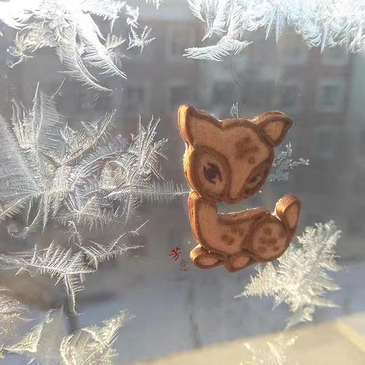 小花鹿盘扣胸针○芳意旗袍 商品图1