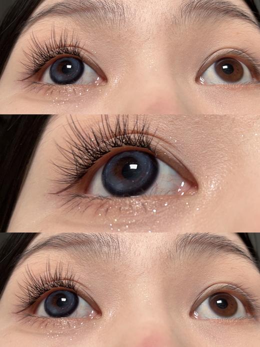 半年抛 波普星 Watermelens/ 小直径14.0着色13.2/  （同品牌多副更划算 选款完整色板在详情页) 金粉美瞳小心机设计 蓝色美瞳 商品图11