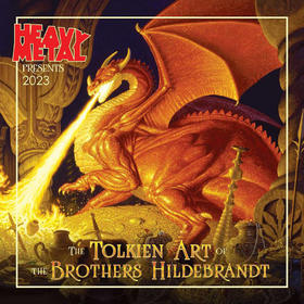 希尔德布兰特兄弟的托尔金作品画集日历  英文原版 The Tolkien Art Of The Brothers Hildebrandt