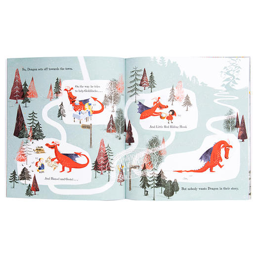 【中商原版】Deborah Allwright：There Is No Dragon In This Story 没有龙的故事 精品绘本 低幼亲子故事绘本 英文原版 3-6岁 商品图7