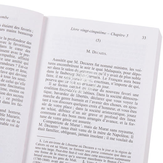 【中商原版】夏多布里昂 墓畔回忆录 卷3 Memoires doutre tombe Tome 3 法文原版 Francois Rene de Chateaubriand 商品图3