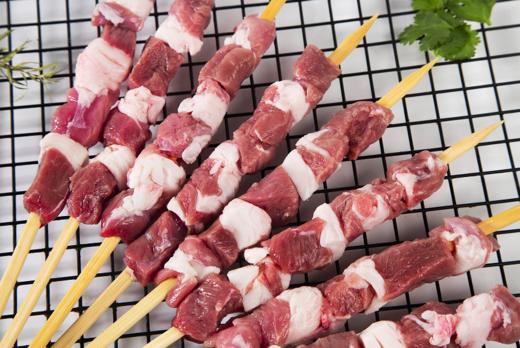 宁鑫|盐池滩羊羊肉串 240g x3袋 大肉串量足 24串烧烤食材 商品图1