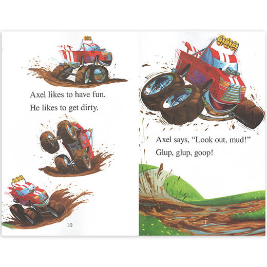 进口英文原版 Axel the Truck 小卡车阿克塞尔 4册合售 my first 商品图3