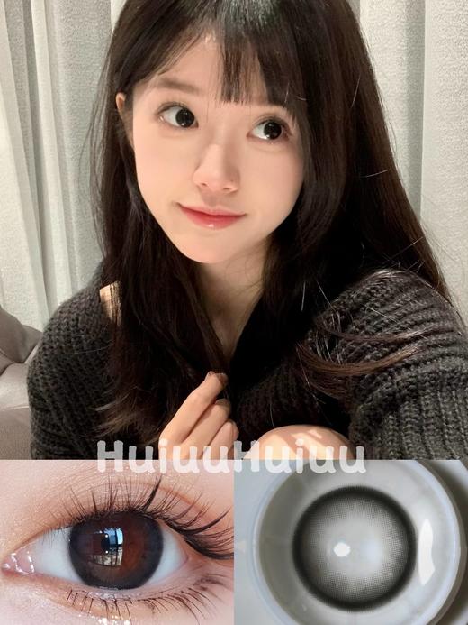 【中直径日抛】LILLILLY-LL28肉肉黑-14.2mm【日抛 0-1000度 含525/575】 商品图0