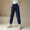 跃牌【明丽逸动】系列宽松休闲运动裤女束脚健身长裤AL8029 商品缩略图0