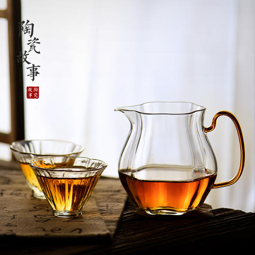 公道杯加厚玻璃耐热高档茶海分茶器家用大号日式公杯泡茶杯茶具 商品图3