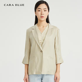 CARABLUE女装时尚简约通勤百搭西服女上衣