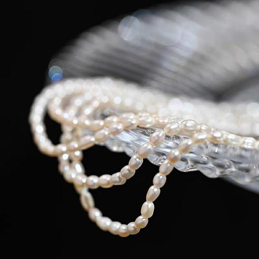 直发 赵露思同款 干净大方简约米珠项链 商品图10