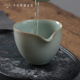 问鼎汝瓷鼎峰系列老款天青圆融公杯