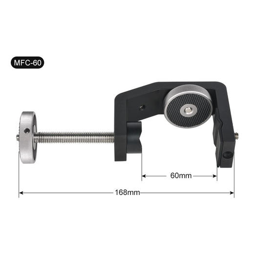 狼族优选丨CAVIX   大力夹+手机夹组合  C形夹夹窗车玻璃夹护栏爬楼摄影手机相机稳定/MFC-60 大力夹（赠送转换螺丝） 商品图8