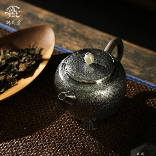 鹤鼎堂 闻天系列方思急须麻纹（银色）（缺货） 商品图1