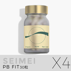 Seimei PB FIT 森美® 瘦瘦菌*4瓶 体重管理享瘦S线_D02【2026.1】