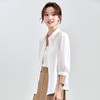 【XZ】 2023春季新款女装设计感小众衬衫女2023春季新款韩版衬衣简约上衣 商品缩略图1