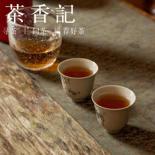 茶香记 玖玖老茯砖闷泡茶 1999年 糯香 菌香 甜糯厚滑 安化黑茶 可闷可煮 商品图5