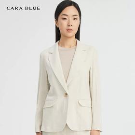 CARABLUE时尚百搭通勤修身上衣